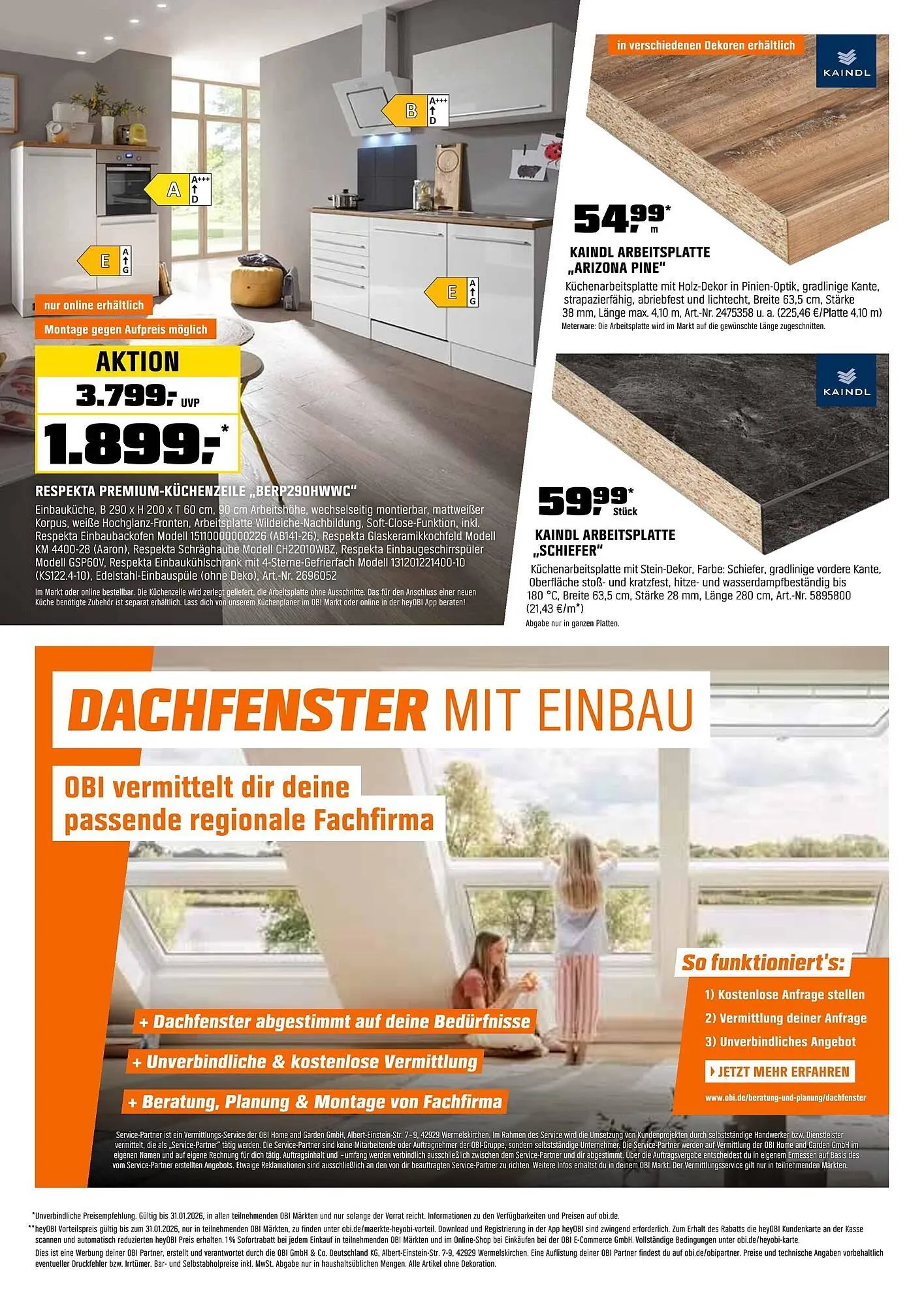 OBI Prospekt von 27. Dezember bis 31. Januar 2026 - Prospekt seite 14