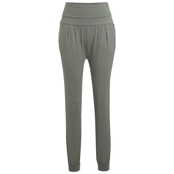 Damen Yoga-Hose mit breitem Bund