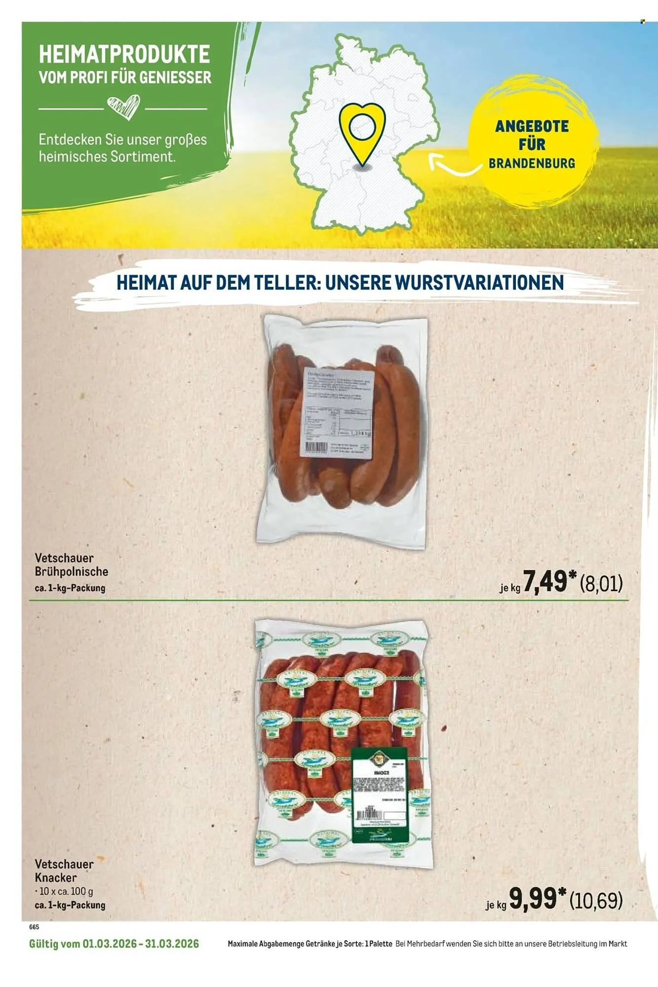 METRO Prospekt von 1. März bis 31. März 2026 - Prospekt seite 58