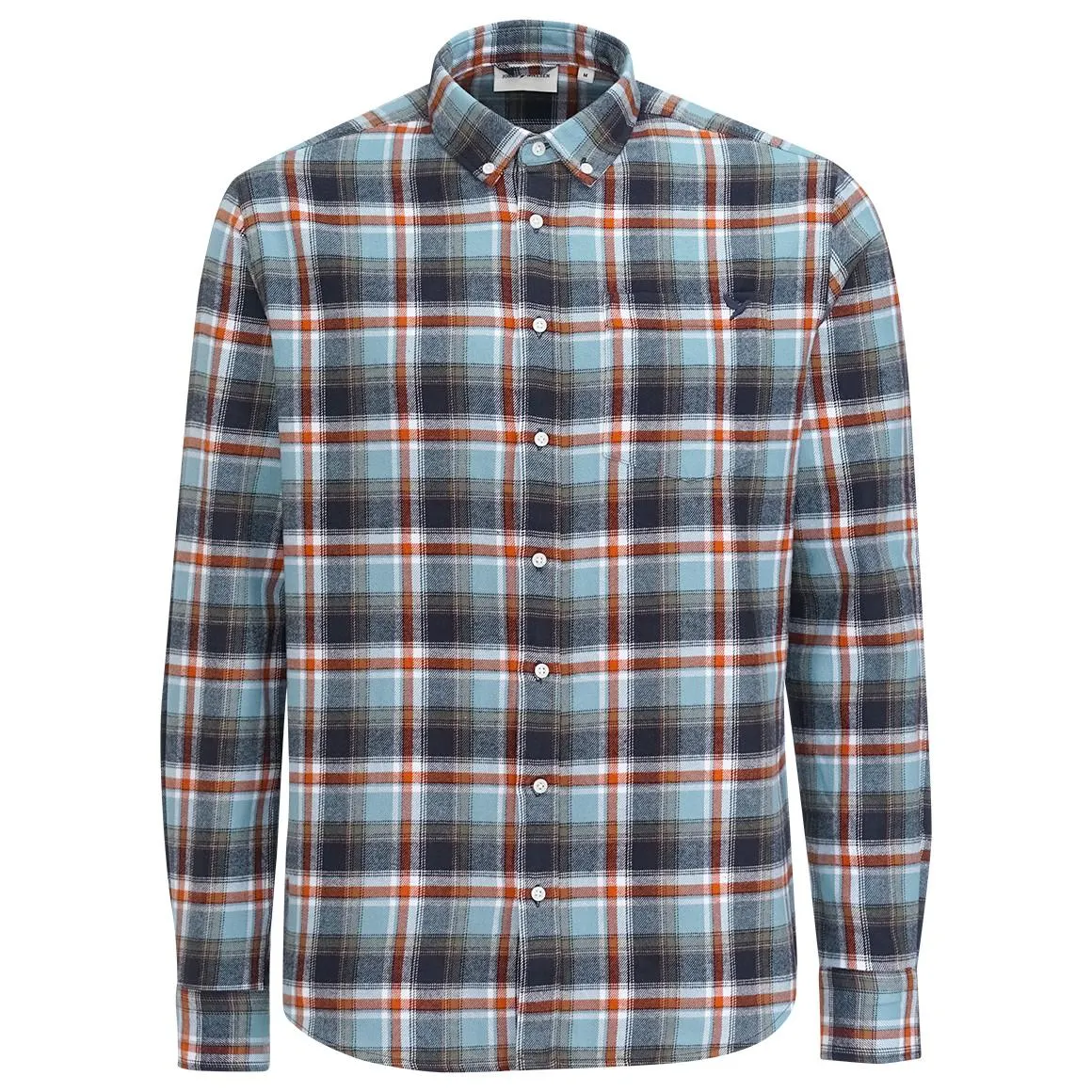 Herren Flanell-Hemd in Karo-Muster