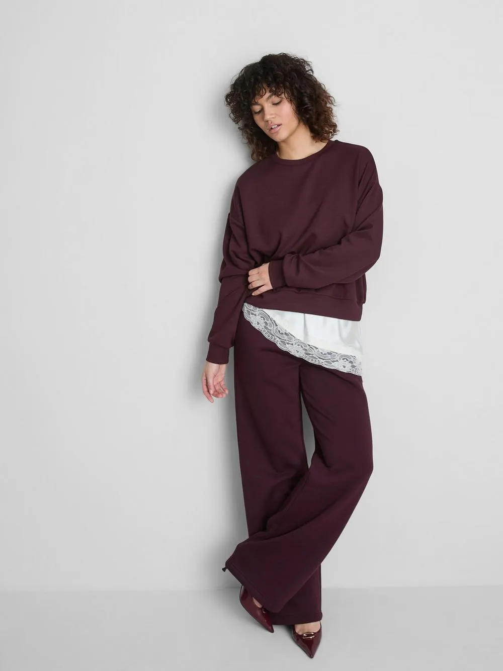 Active Sweatshirt mit Rundhalsausschnitt