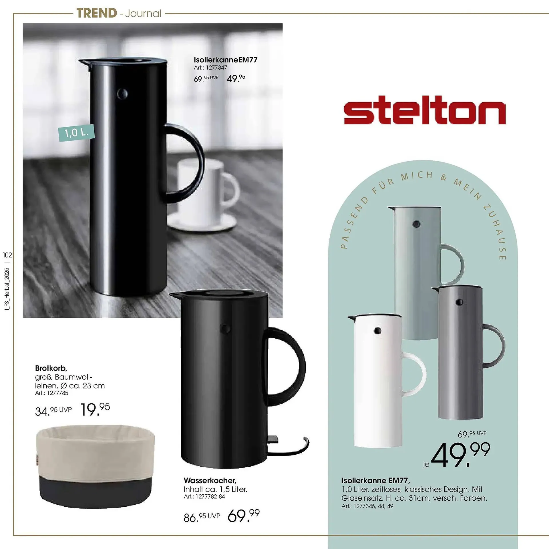 Zurbrüggen Prospekt von 19. Oktober bis 31. Januar 2026 - Prospekt seite 102