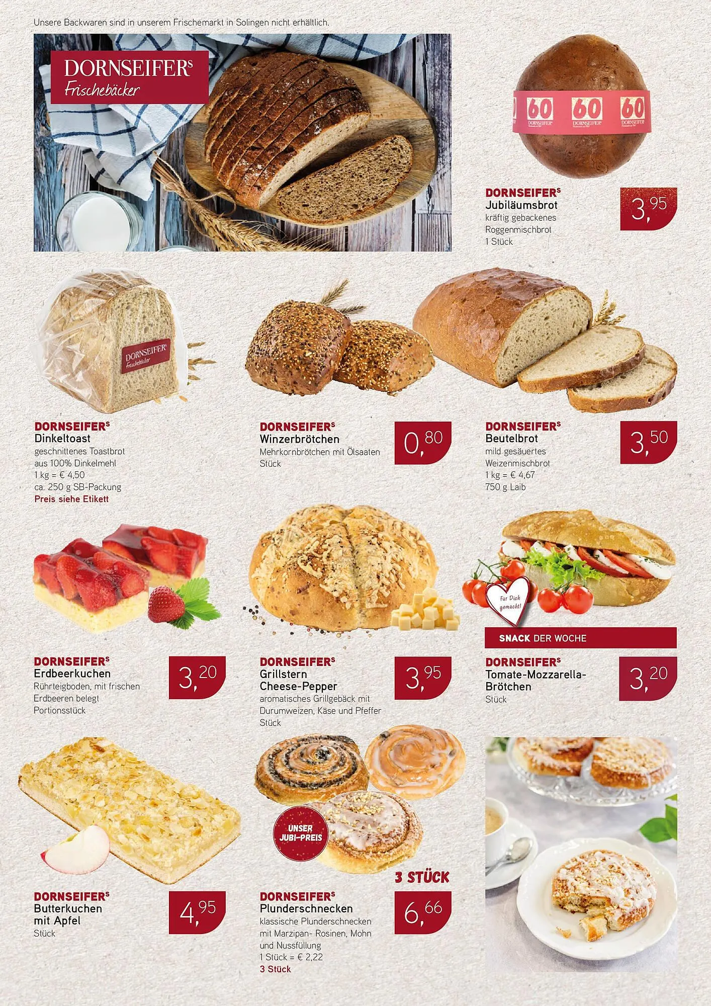 Dornseifer Prospekt von 15. Mai bis 24. Mai 2025 - Prospekt seite 8