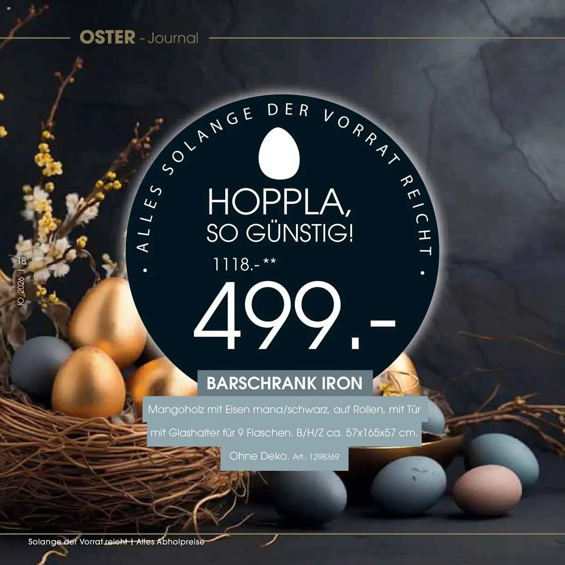 Zurbrüggen Prospekt von 23. März bis 11. April 2026 - Prospekt seite 18