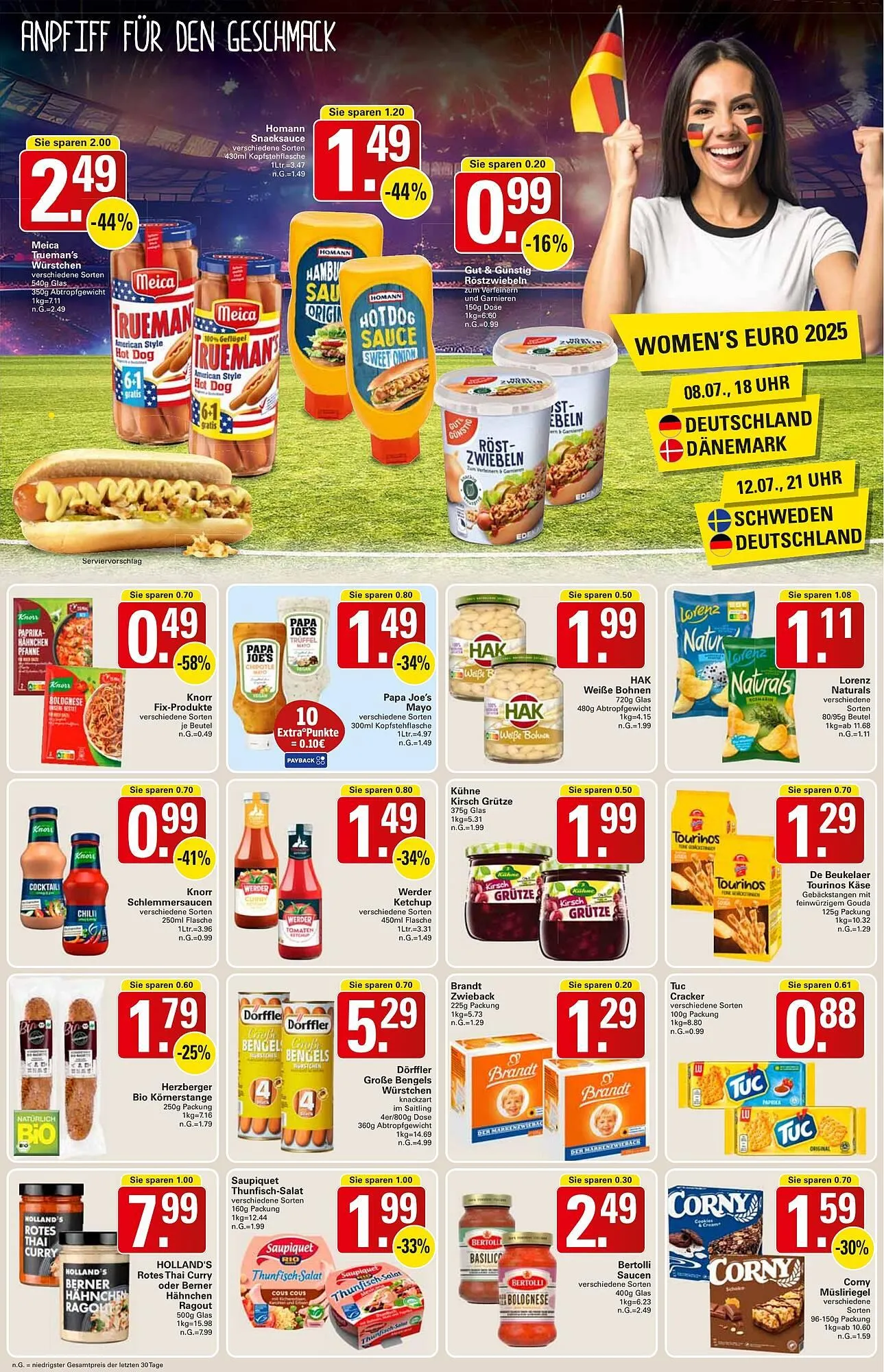 WEZ Prospekt von 7. Juli bis 12. Juli 2025 - Prospekt seite 10