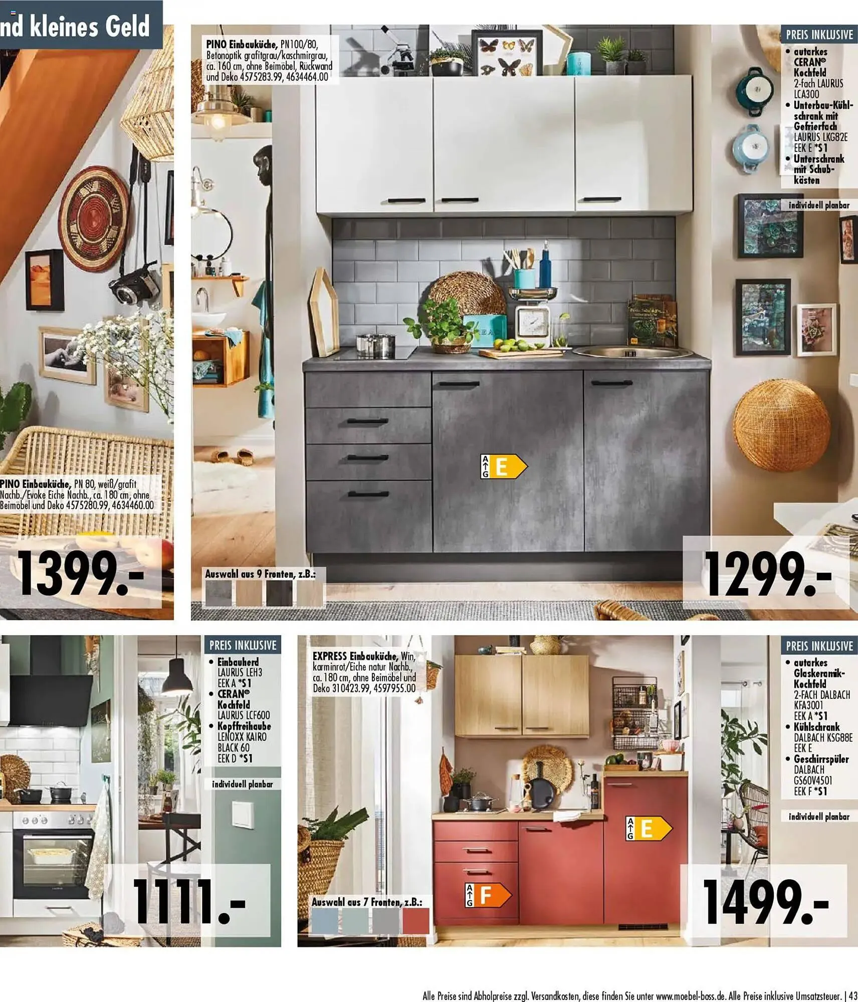 Möbel Boss Prospekt von 9. April bis 30. November 2026 - Prospekt seite 43