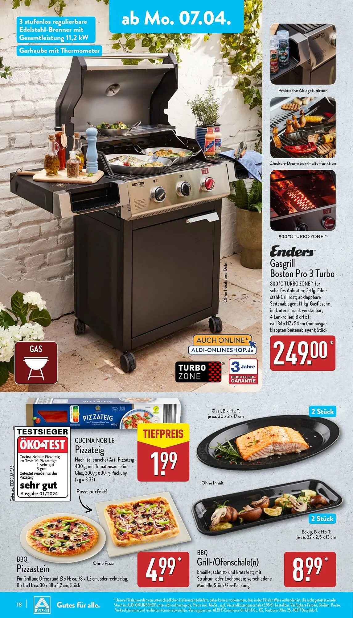 Aldi Nord Prospekt von 7. April bis 12. April 2025 - Prospekt seite 18