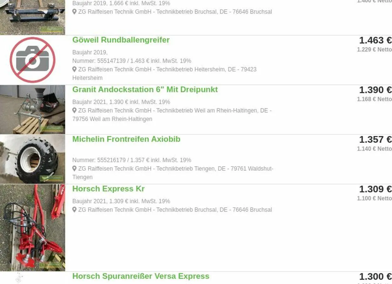 ZG Raiffeisen Aktueller Prospekt von 24. März bis 2. April 2025 - Prospekt seite 40