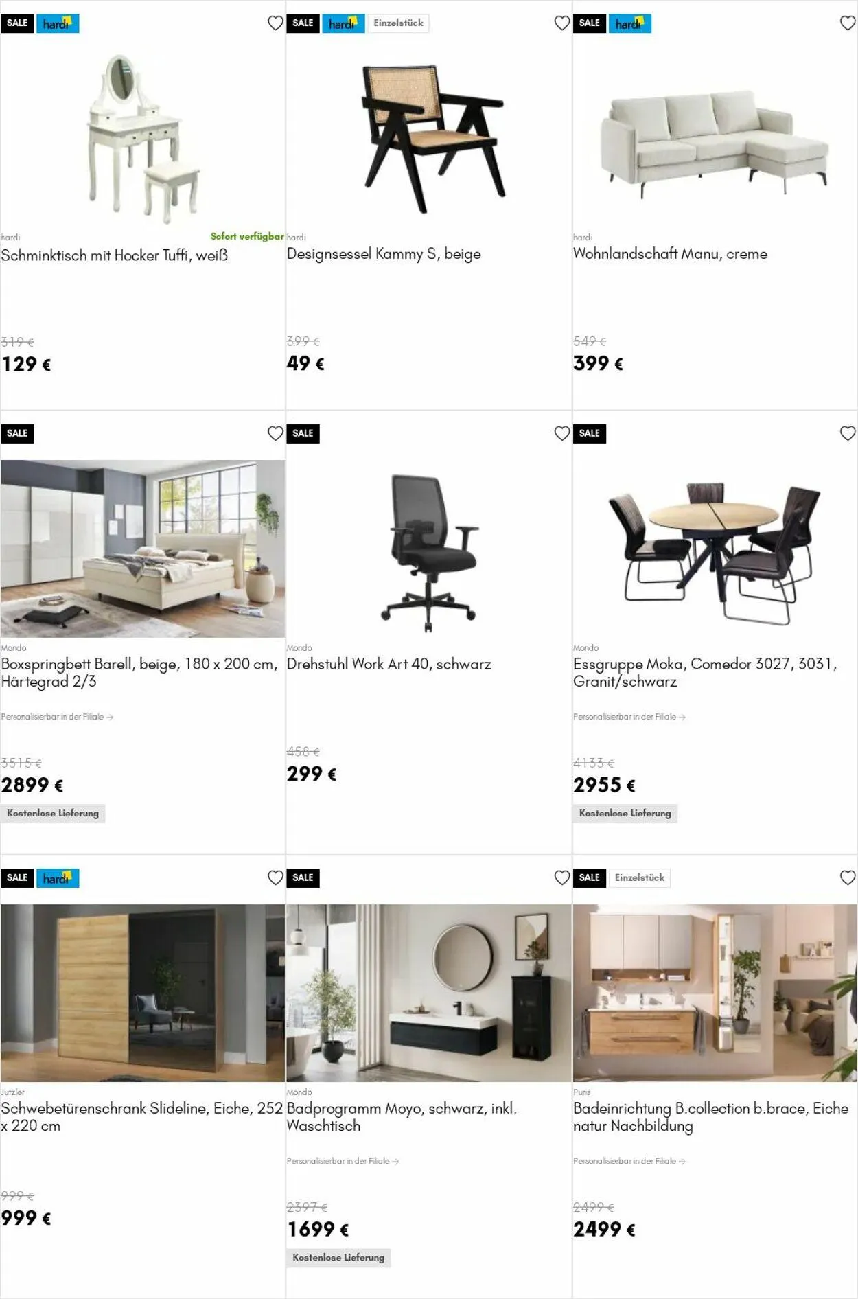 HARDECK Aktueller Prospekt von 28. Juli bis 6. August 2025 - Prospekt seite 23