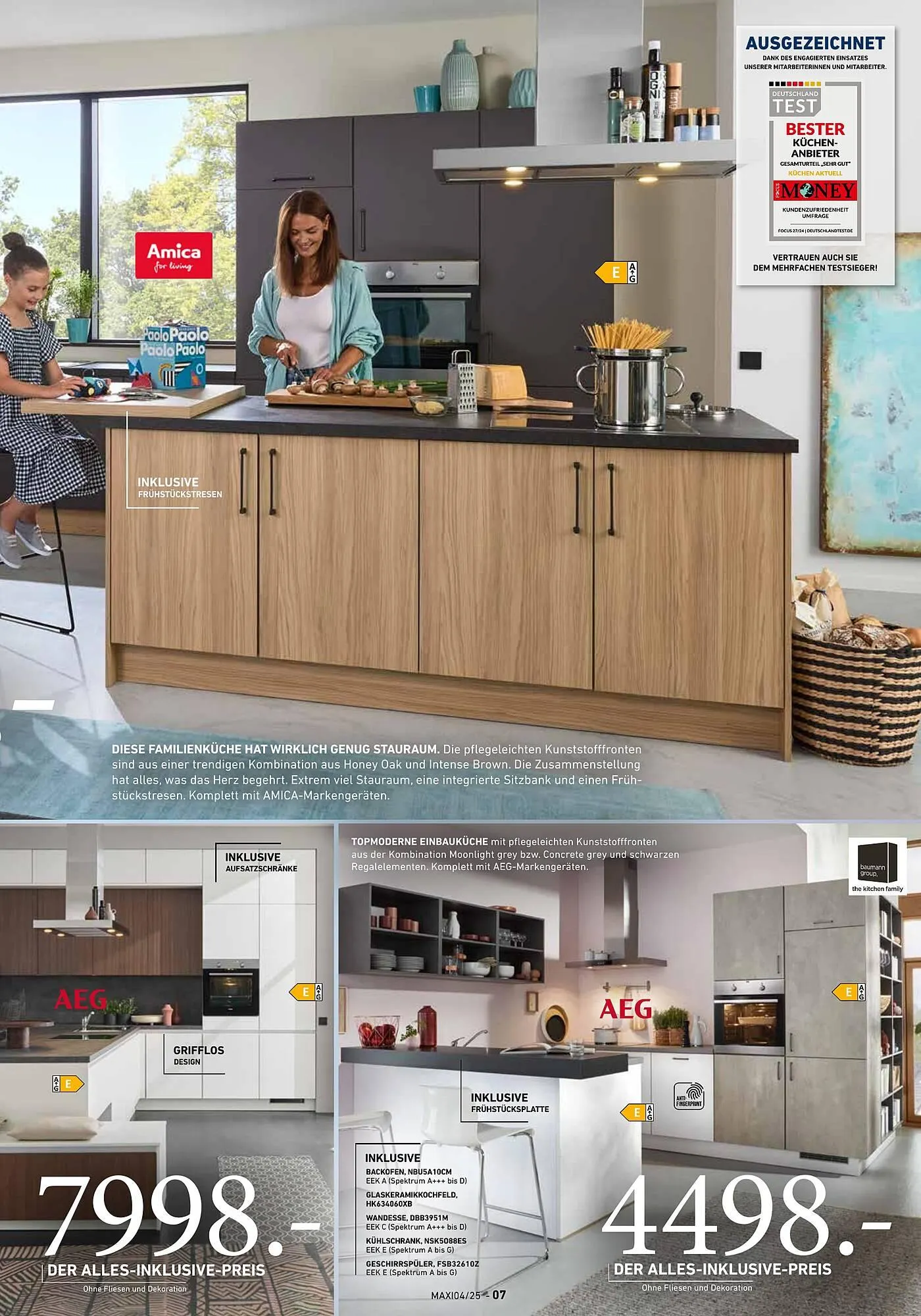 Küchen Aktuell Prospekt von 1. September bis 16. November 2025 - Prospekt seite 7