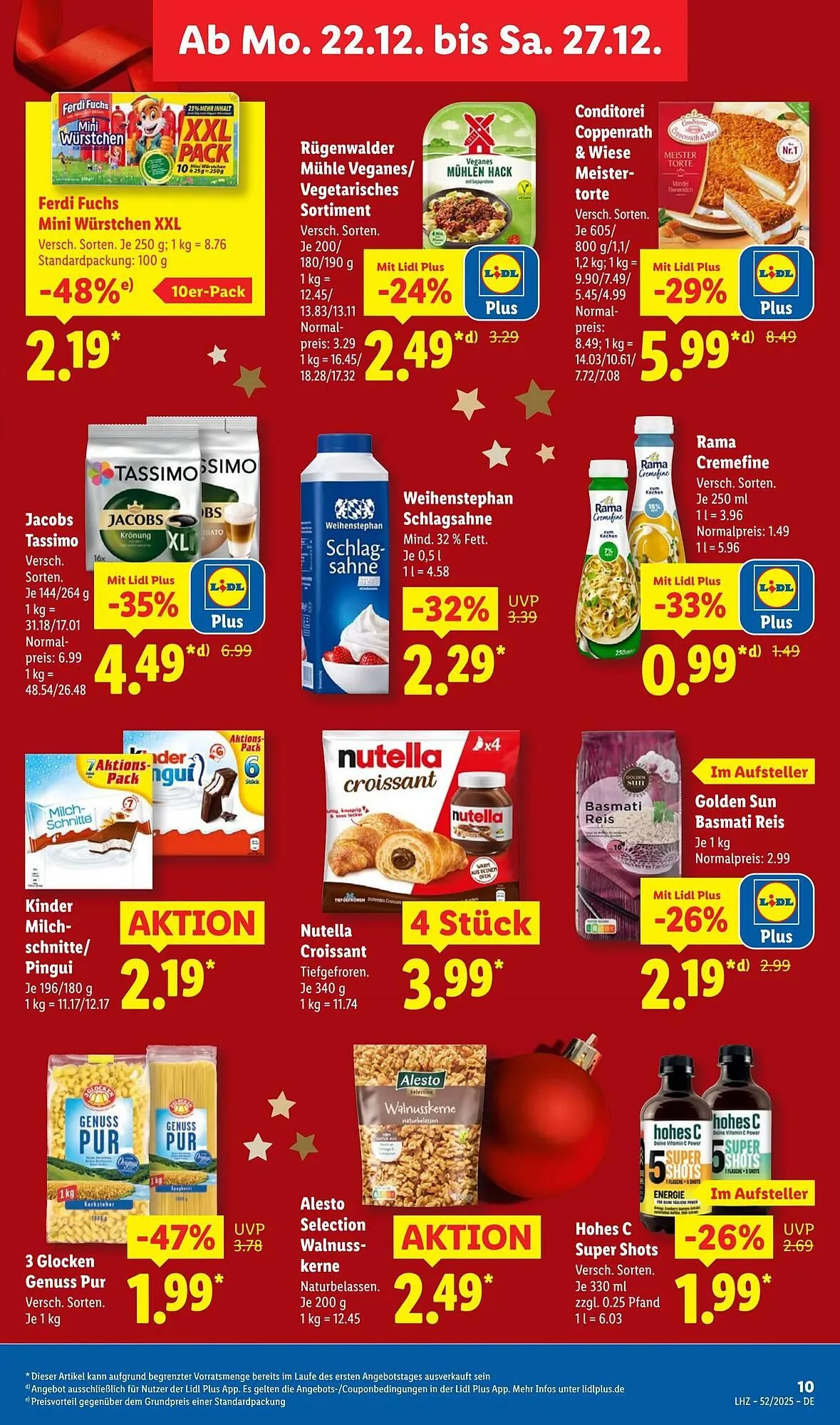 Lidl Prospekt von 22. Dezember bis 28. Dezember 2025 - Prospekt seite 17