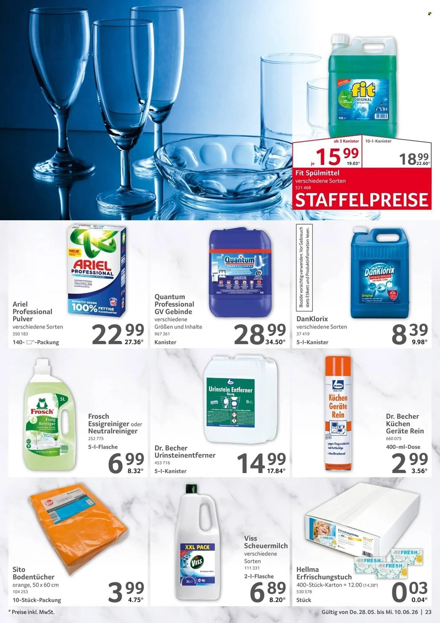 Selgros Prospekt von 28. Mai bis 10. Juni 2026 - Prospekt seite 23