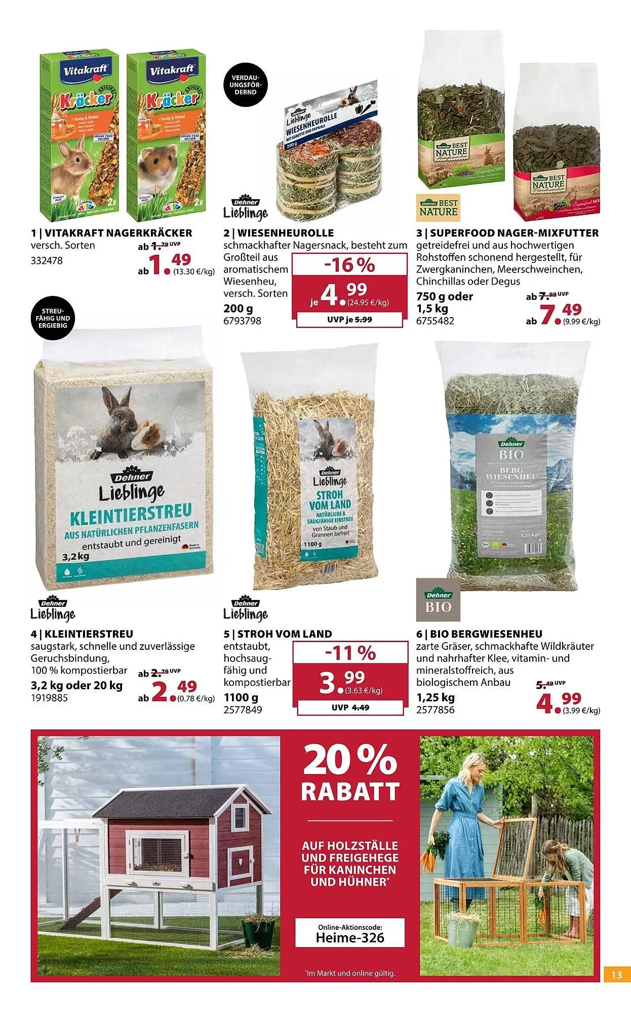 Dehner Prospekt von 11. März bis 16. März 2026 - Prospekt seite 13