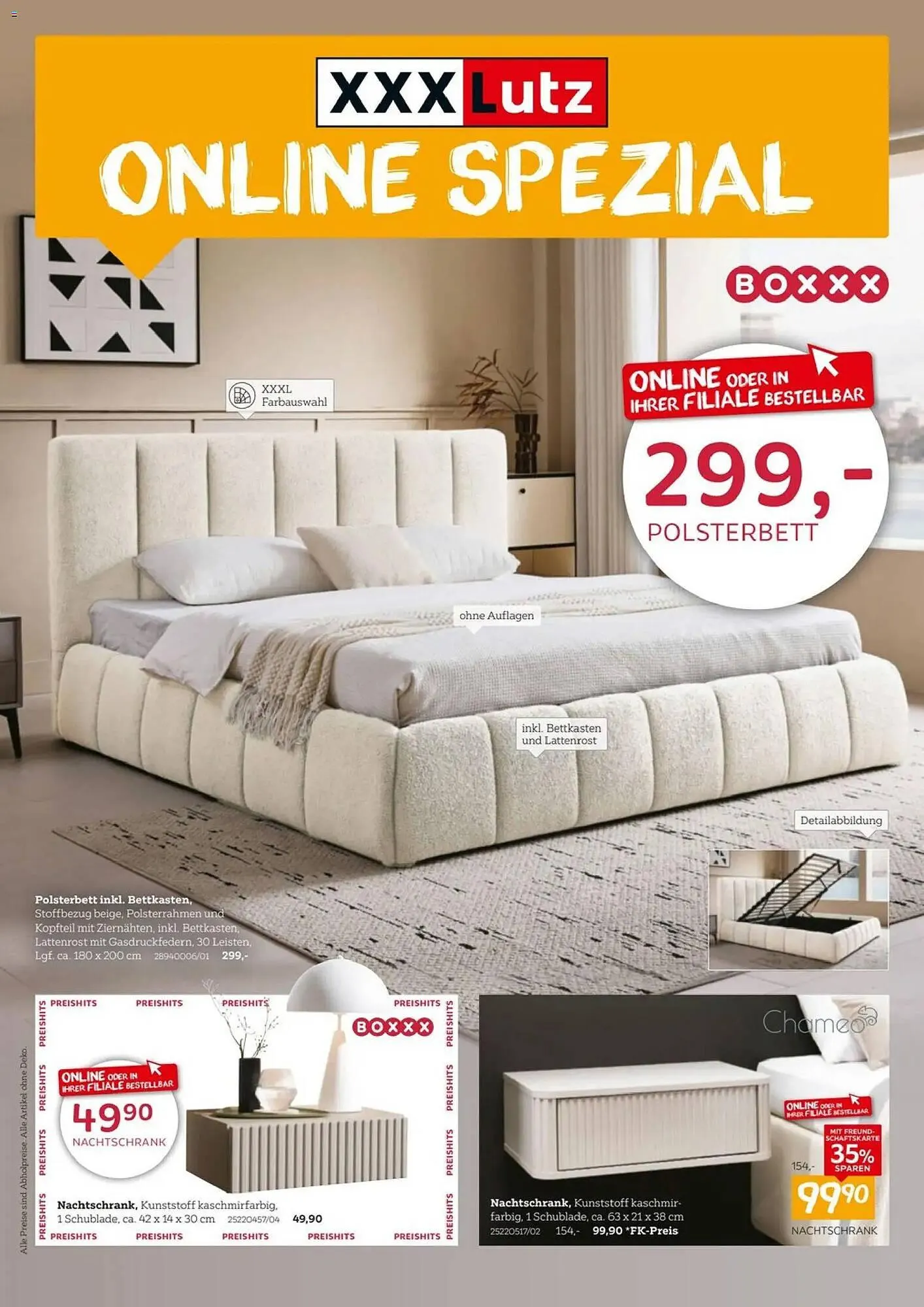 XXXLutz Prospekt von 22. März bis 5. April 2026 - Prospekt seite 1