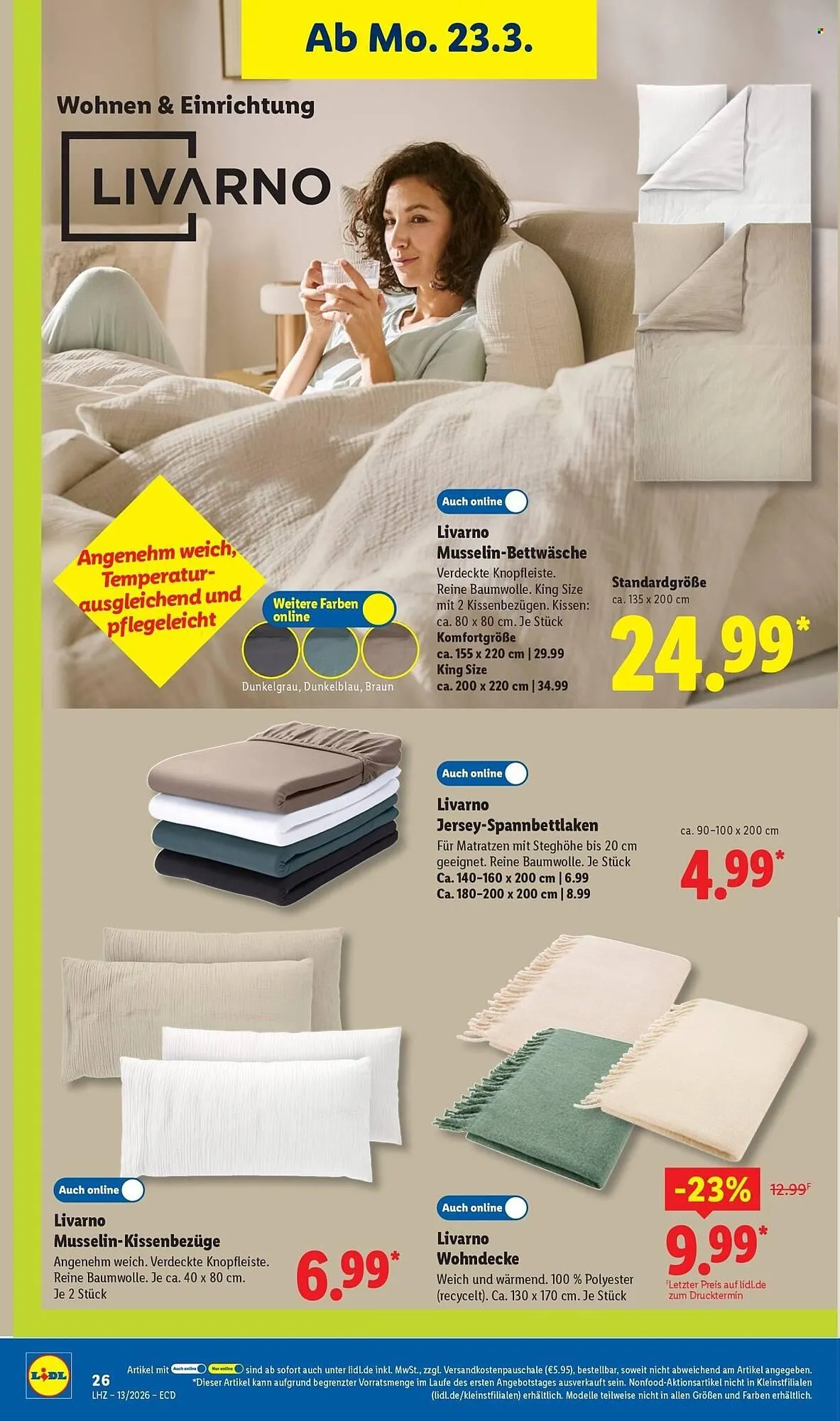 Lidl Prospekt von 23. März bis 28. März 2026 - Prospekt seite 14