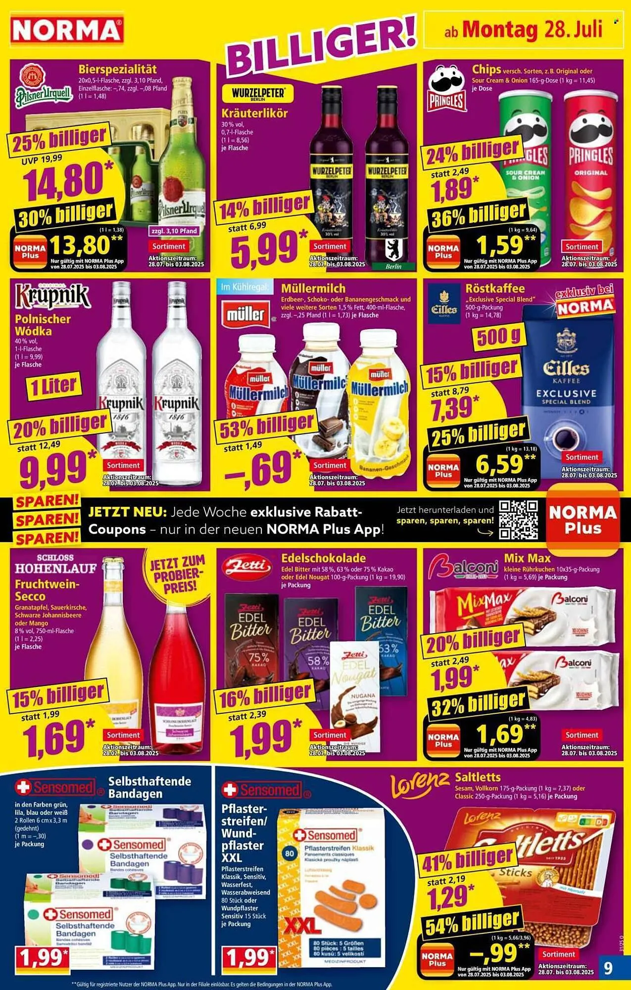 Norma Prospekt von 28. Juli bis 3. August 2025 - Prospekt seite 9