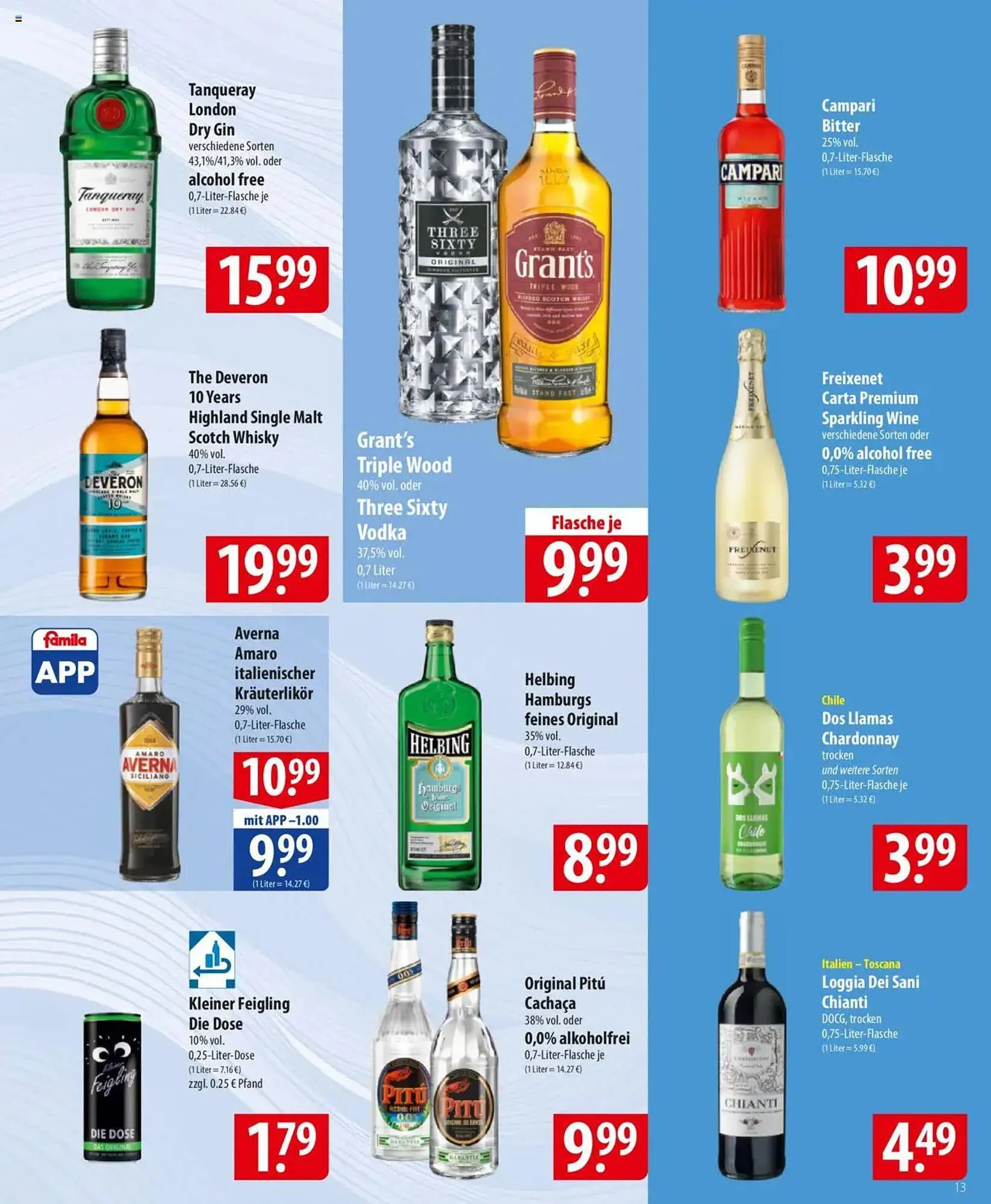 Famila Nord Ost Prospekt von 22. April bis 26. April 2025 - Prospekt seite 13