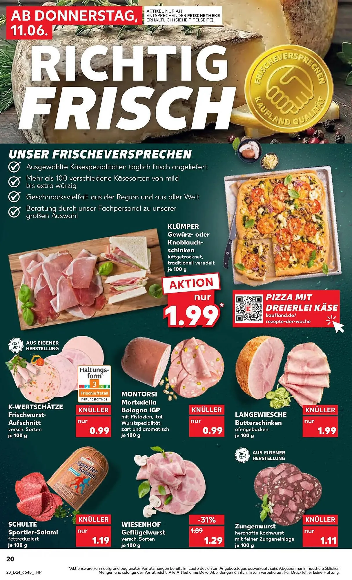 Kaufland Prospekt von 11. Juni bis 17. Juni 2026 - Prospekt seite 20