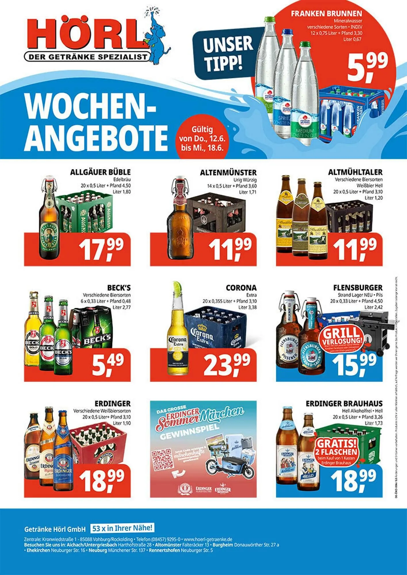 Hörl Getränke Prospekt - 1
