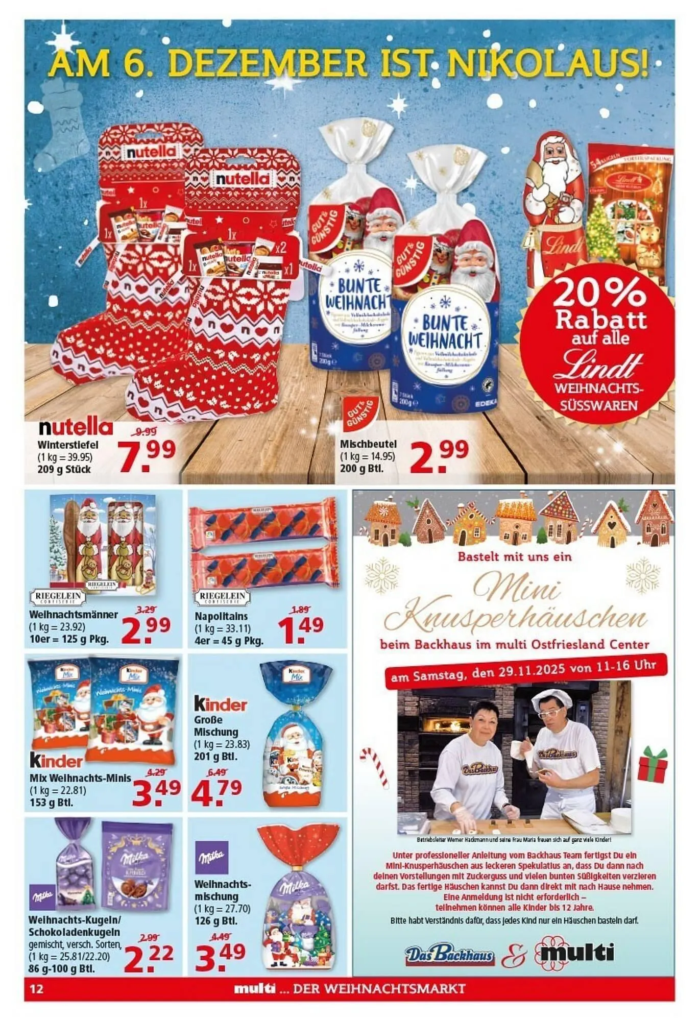 Multi Markt Prospekt von 24. November bis 29. November 2025 - Prospekt seite 12