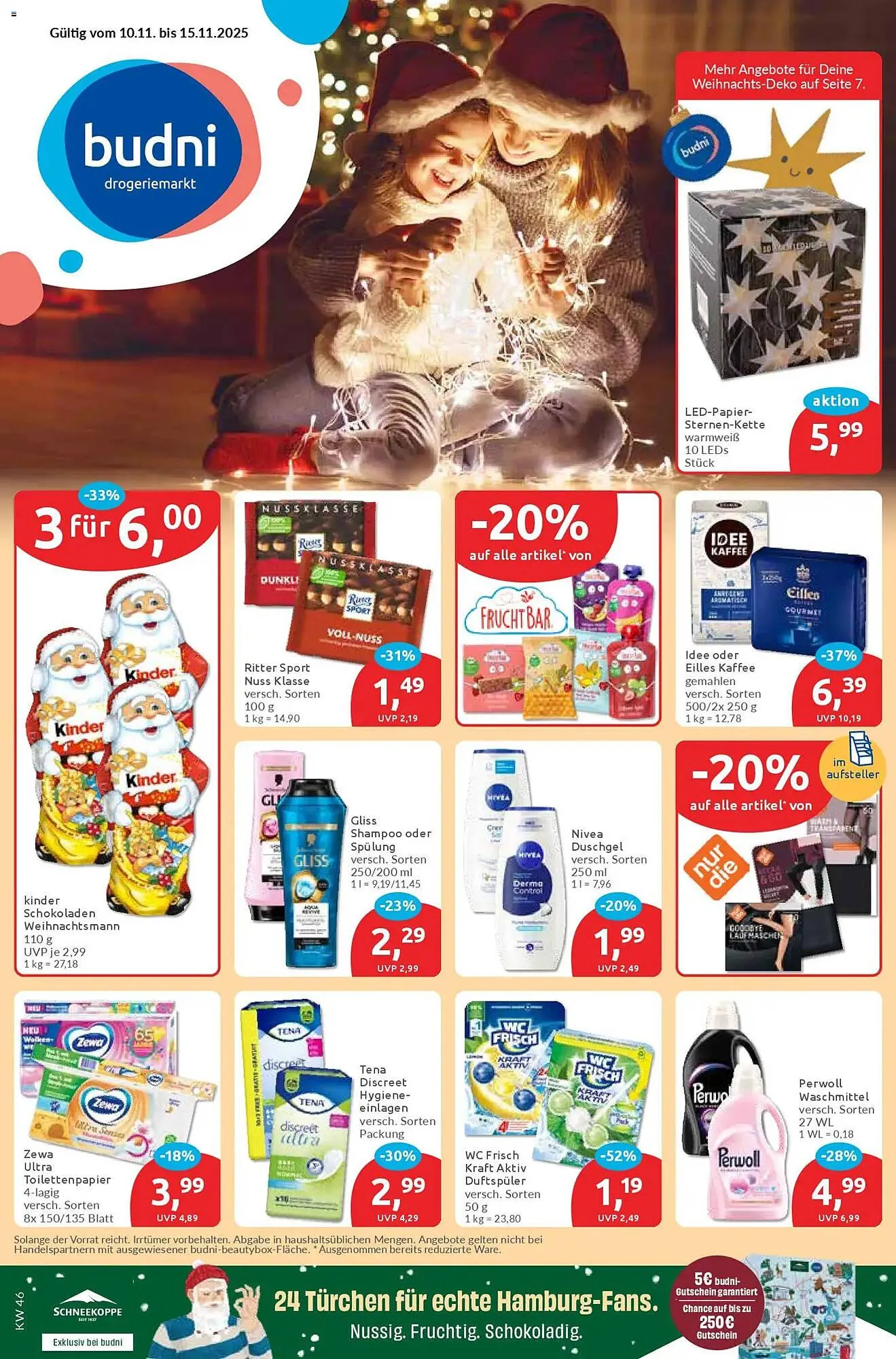 Budni Prospekt von 10. November bis 15. November 2025 - Prospekt seite 1
