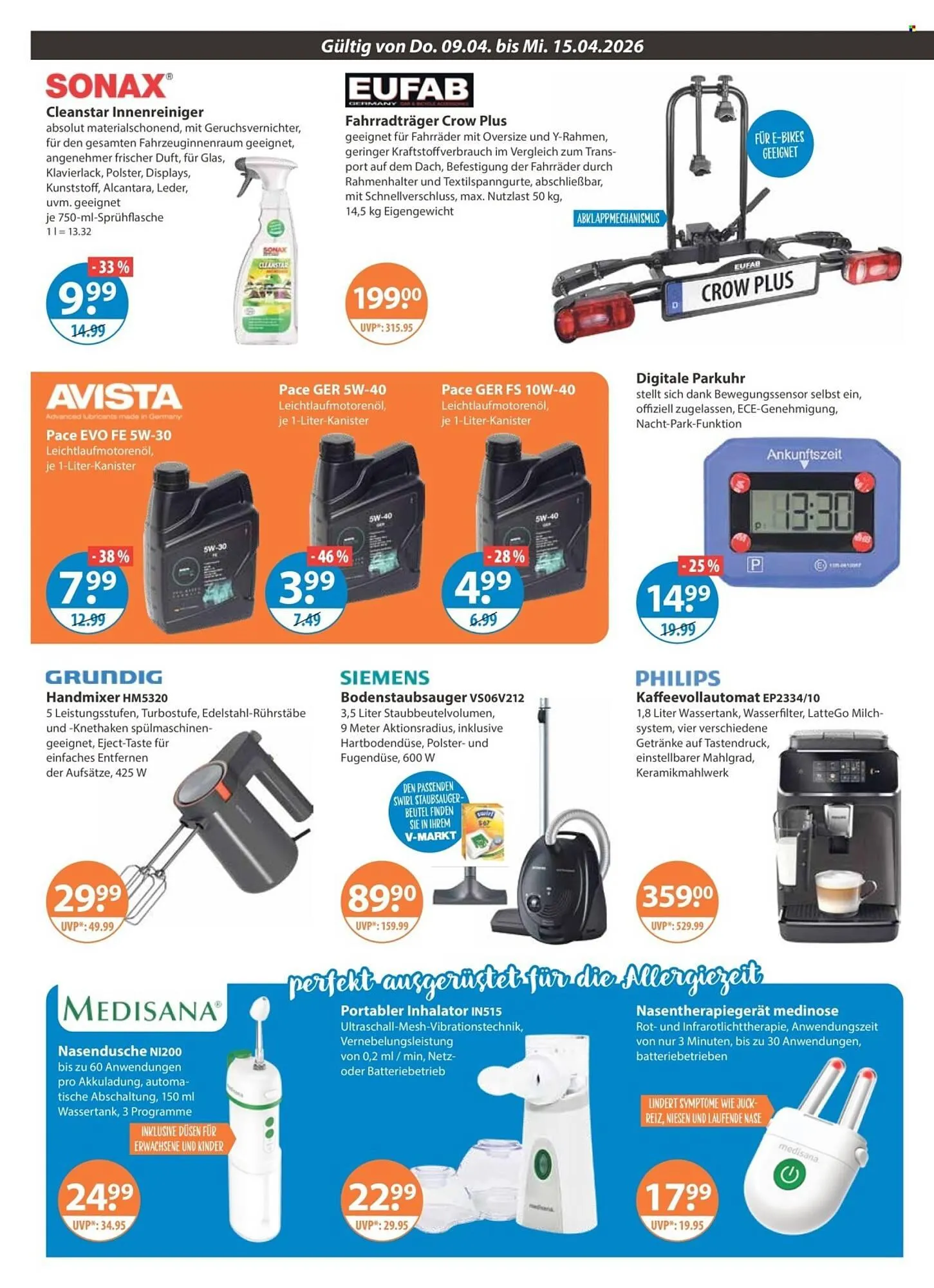 V Markt Prospekt von 9. April bis 15. April 2026 - Prospekt seite 18