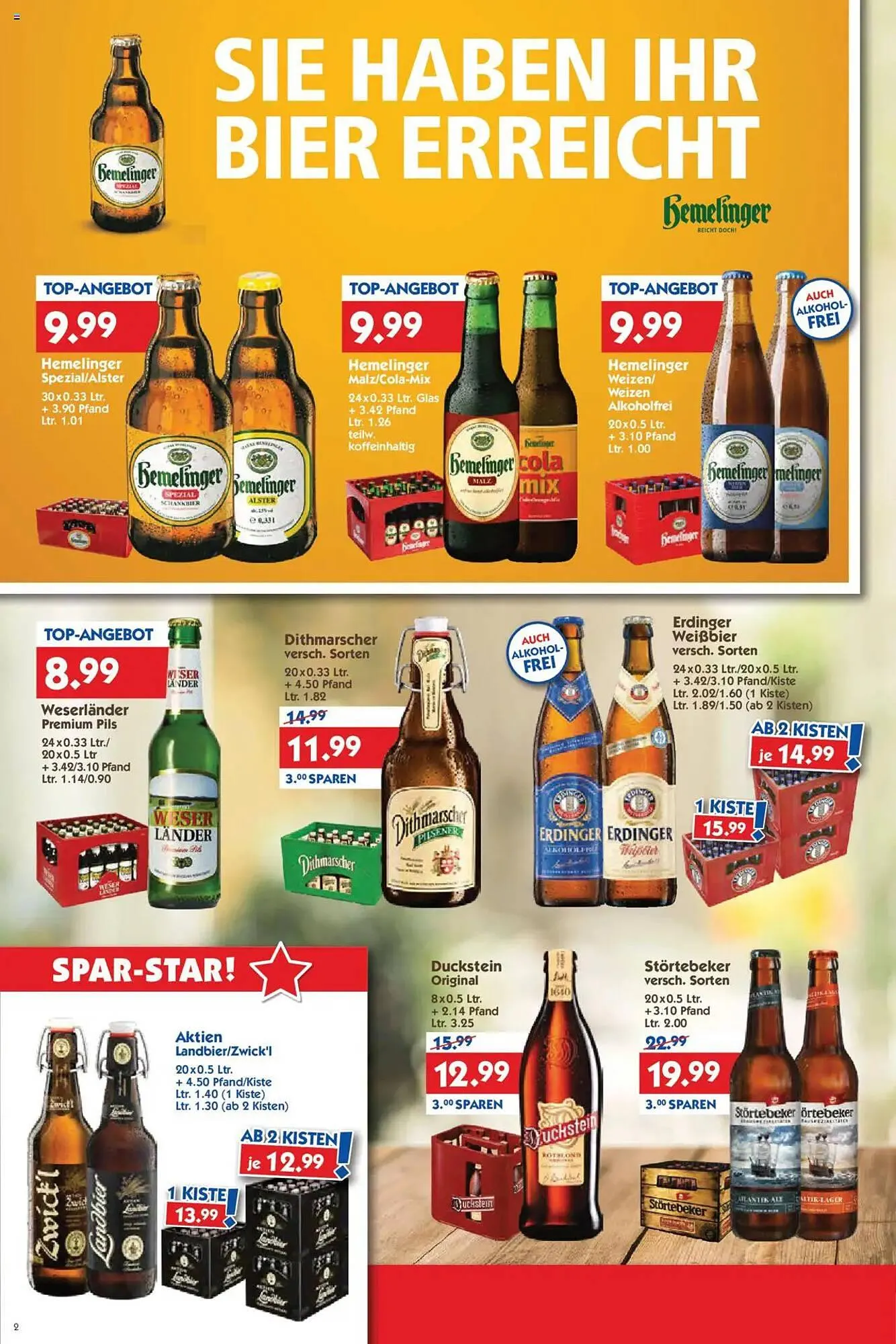 Hol'ab Getränkemarkt Prospekt von 28. Juli bis 2. August 2025 - Prospekt seite 2