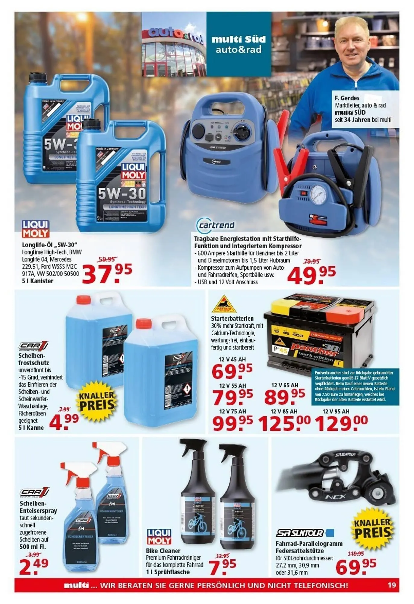 Multi Markt Prospekt von 19. Januar bis 24. Januar 2026 - Prospekt seite 19