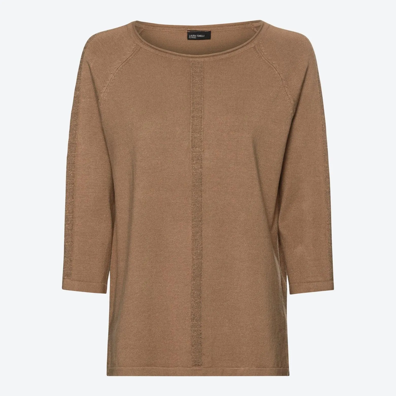 Damen-Pullover mit Glitzereinsätzen