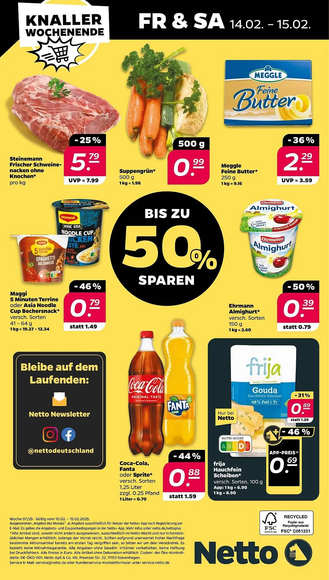 NETTO Prospekt von 10. Februar bis 15. Februar 2025 - Prospekt seite 32