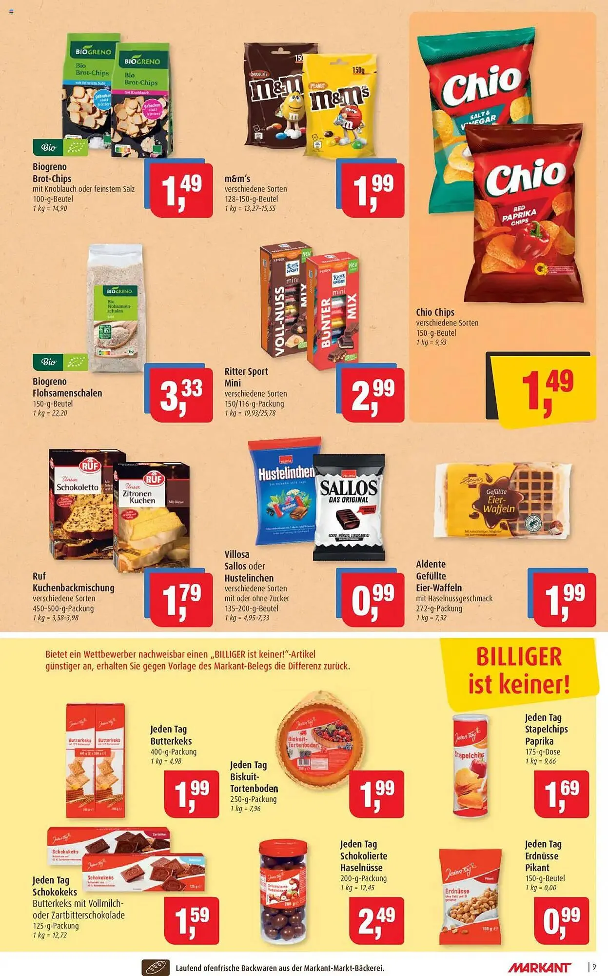 Markant Prospekt von 22. April bis 26. April 2025 - Prospekt seite 9