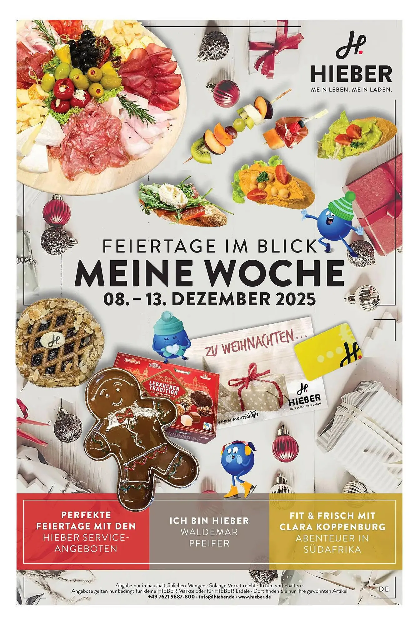 Hieber's Frische Center Prospekt von 7. Dezember bis 13. Dezember 2025 - Prospekt seite 1