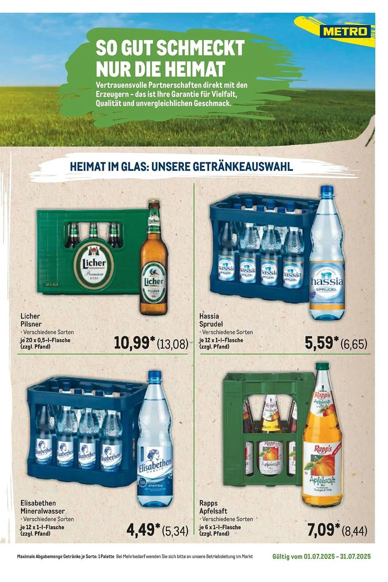 METRO Prospekt von 1. Juli bis 31. Juli 2025 - Prospekt seite 53
