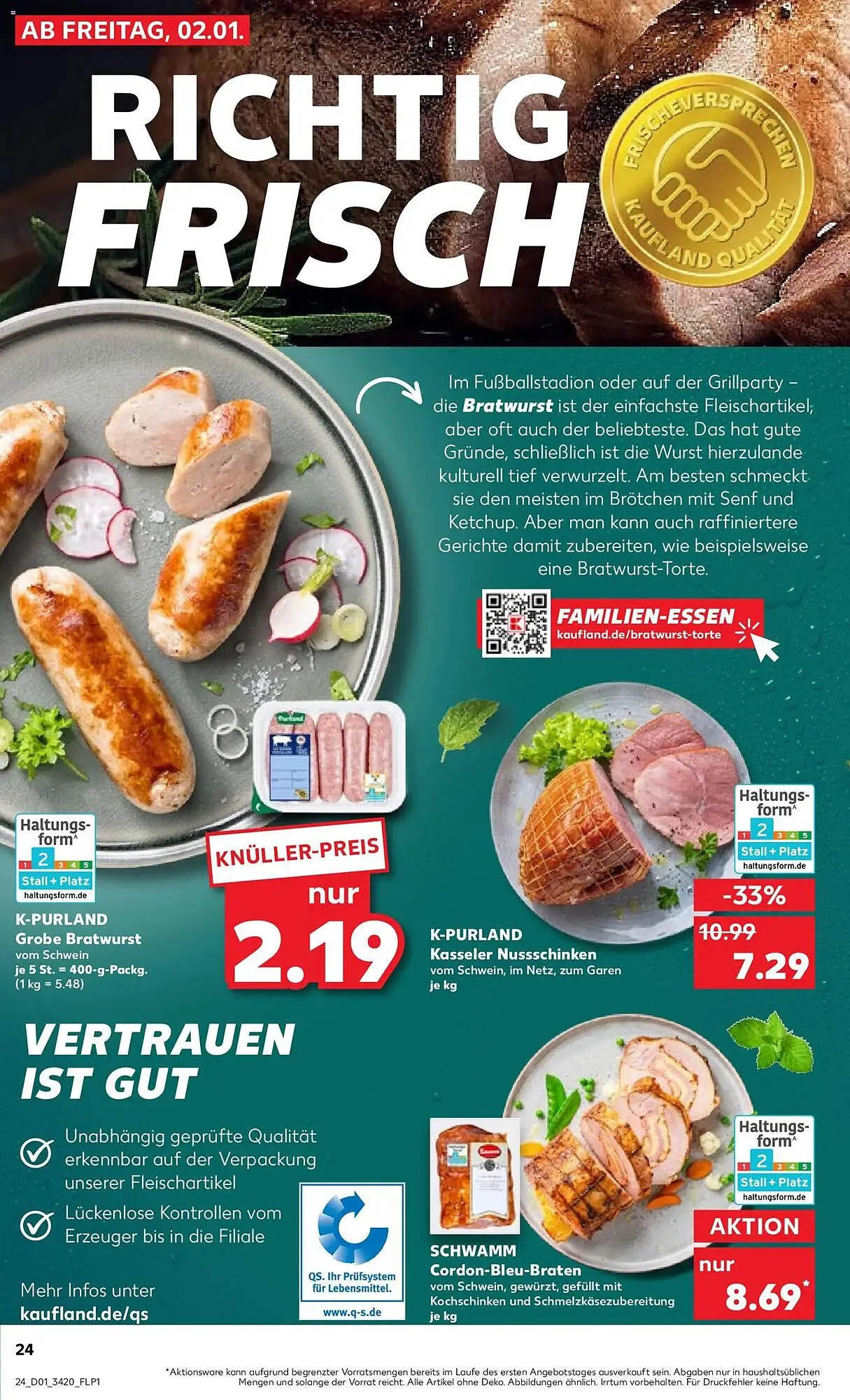 Kaufland Prospekt von 2. Januar bis 7. Januar 2026 - Prospekt seite 24