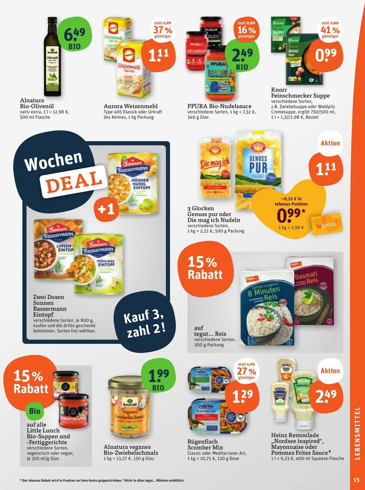 Tegut Aktueller Prospekt von 27. Oktober bis 2. November 2025 - Prospekt seite 17