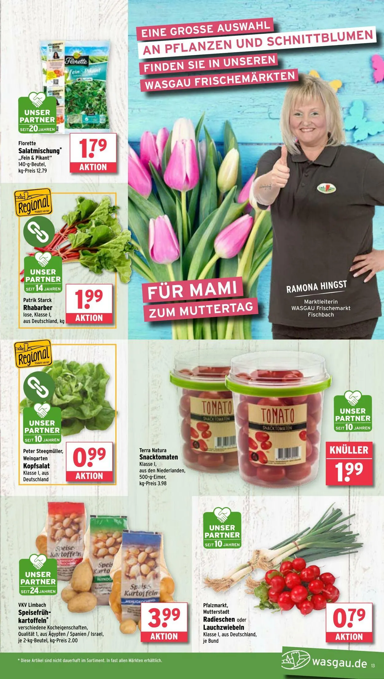 WASGAU Aktueller Prospekt von 23. März bis 6. April 2025 - Prospekt seite 13
