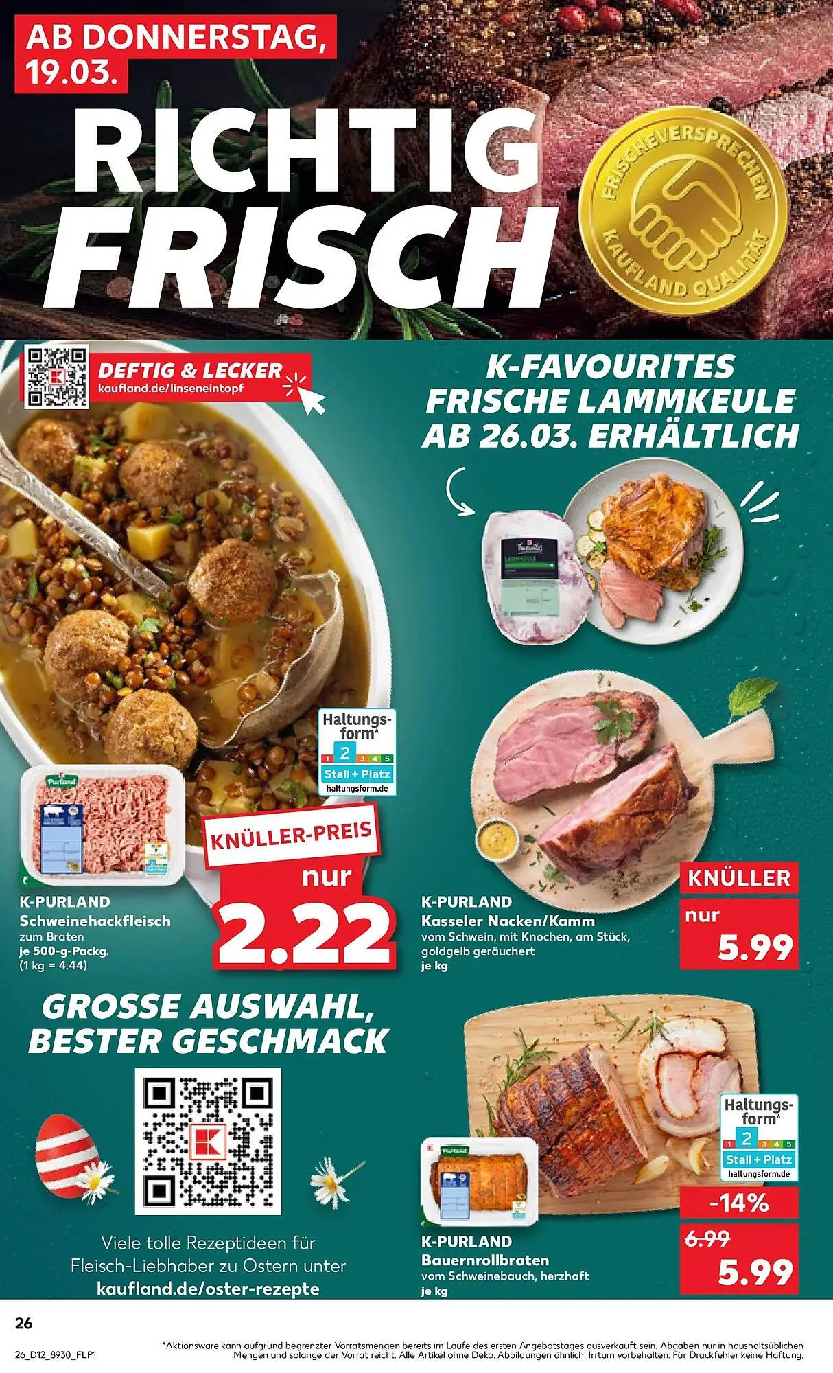 Kaufland Prospekt von 15. März bis 18. März 2026 - Prospekt seite 38
