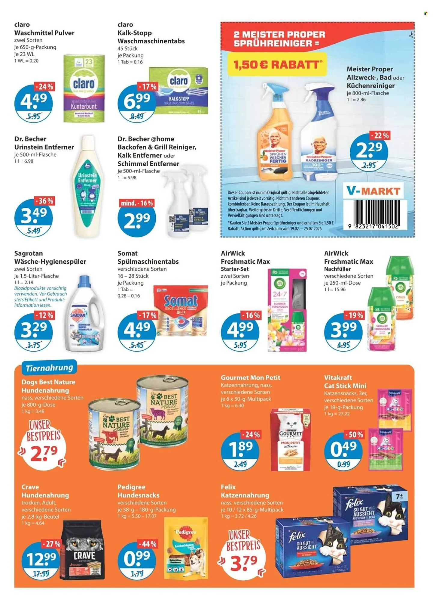 V Markt Prospekt von 19. Februar bis 25. Februar 2026 - Prospekt seite 13