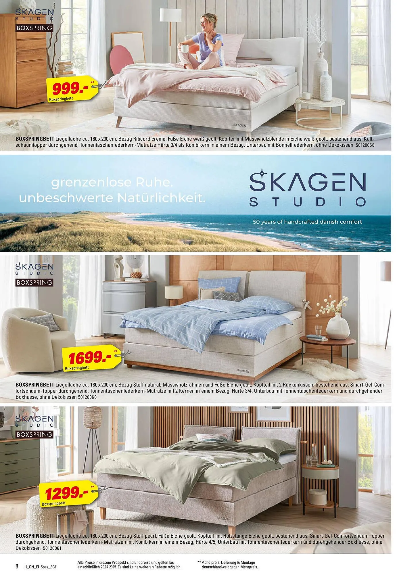 Höffner Prospekt von 15. Juli bis 29. Juli 2025 - Prospekt seite 8