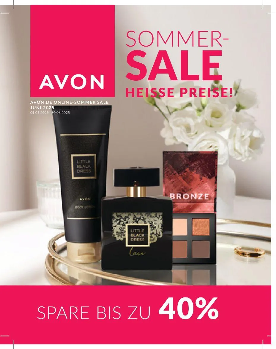 Avon Aktueller Prospekt von 4. Juni bis 18. Juni 2025 - Prospekt seite 1