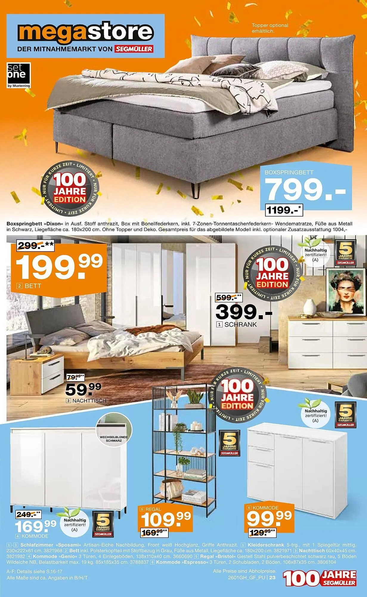 Segmüller Prospekt von 24. Dezember bis 10. Januar 2026 - Prospekt seite 39