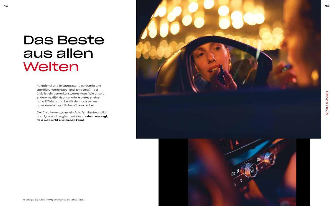 Honda CIVIC BROSCHÜRE von 11. April bis 11. April 2025 - Prospekt seite 22