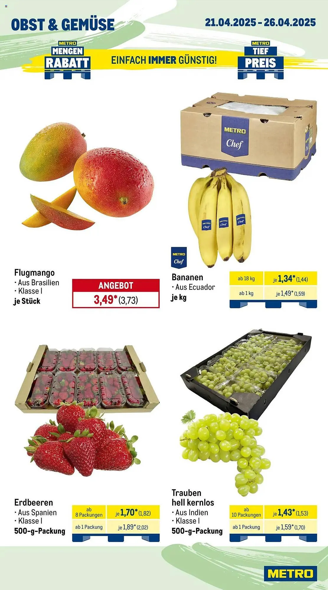 METRO Prospekt von 21. April bis 26. April 2025 - Prospekt seite 7