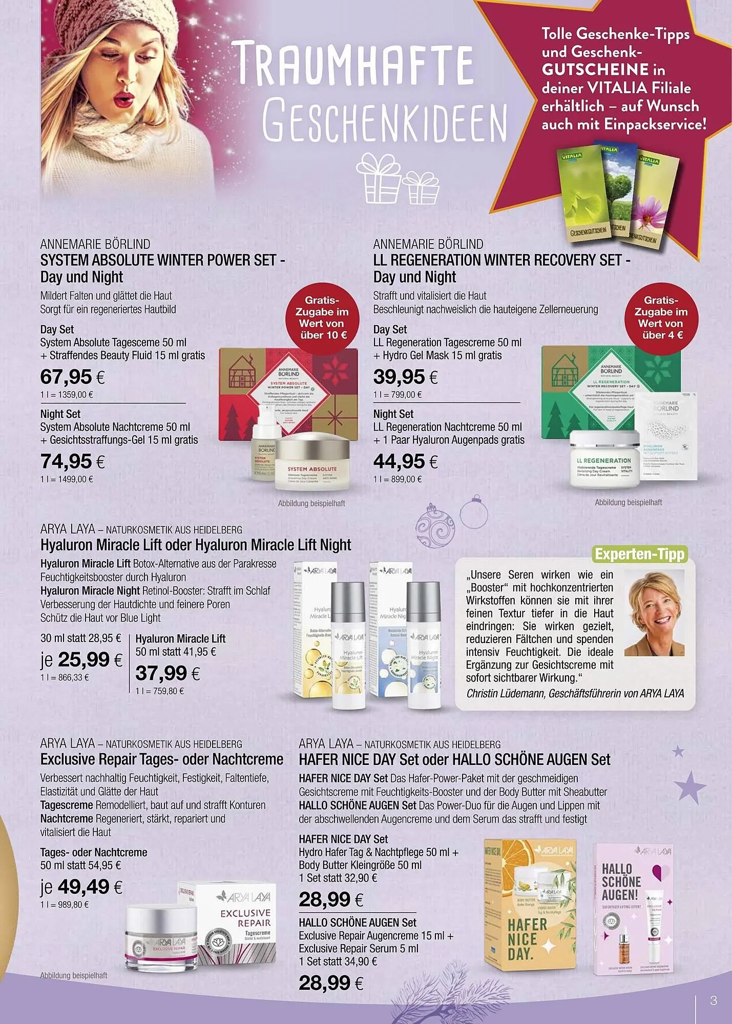 Vitalia Prospekt von 1. Dezember bis 31. Dezember 2025 - Prospekt seite 3