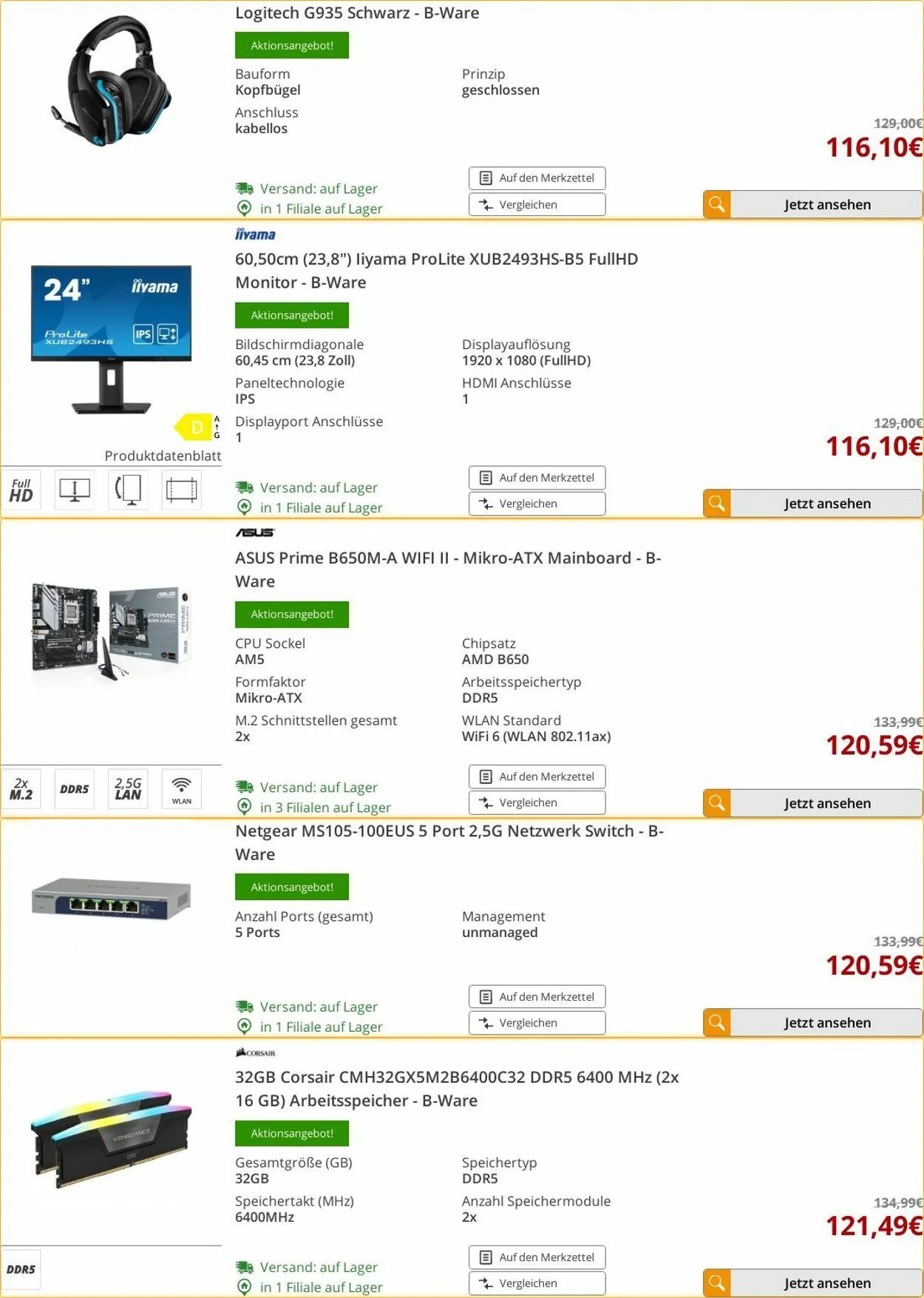 ARLT Computer Aktueller Prospekt von 31. März bis 6. April 2025 - Prospekt seite 14