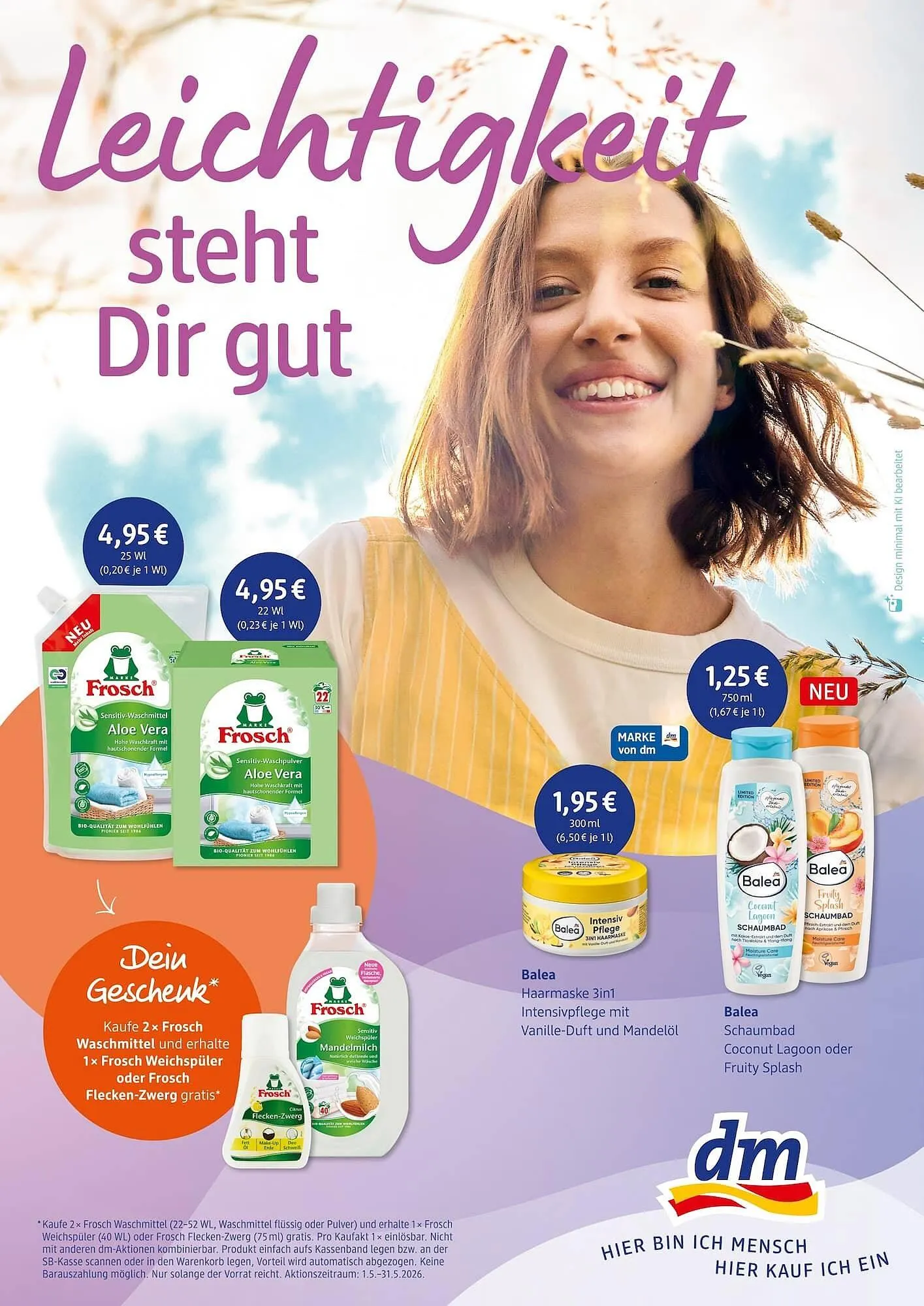 Dm drogerie Prospekt von 6. Mai bis 30. Mai 2026 - Prospekt seite 1