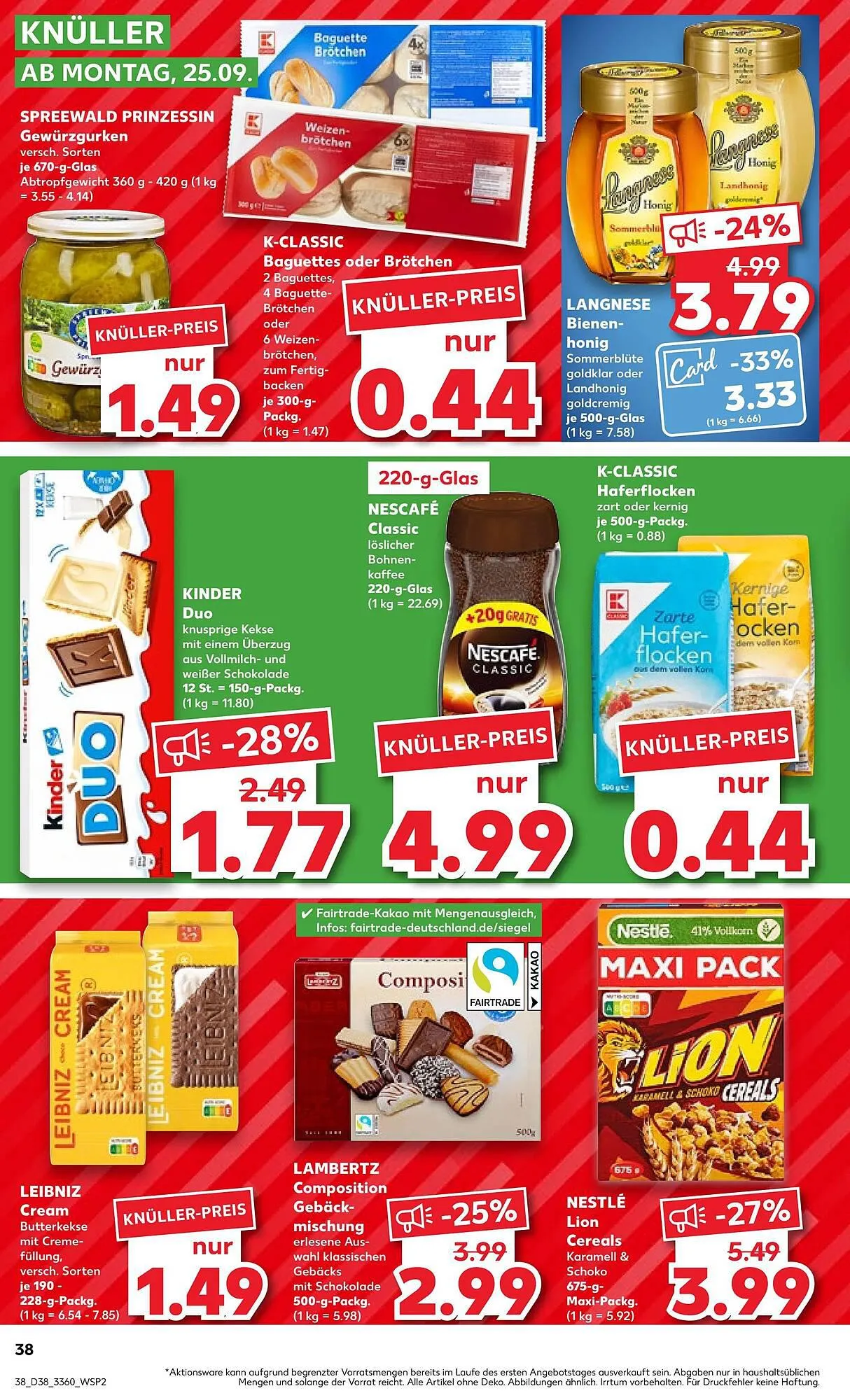 Kaufland Duitsland Folder van 25 september tot 27 september 2023 - Folder pagina 2