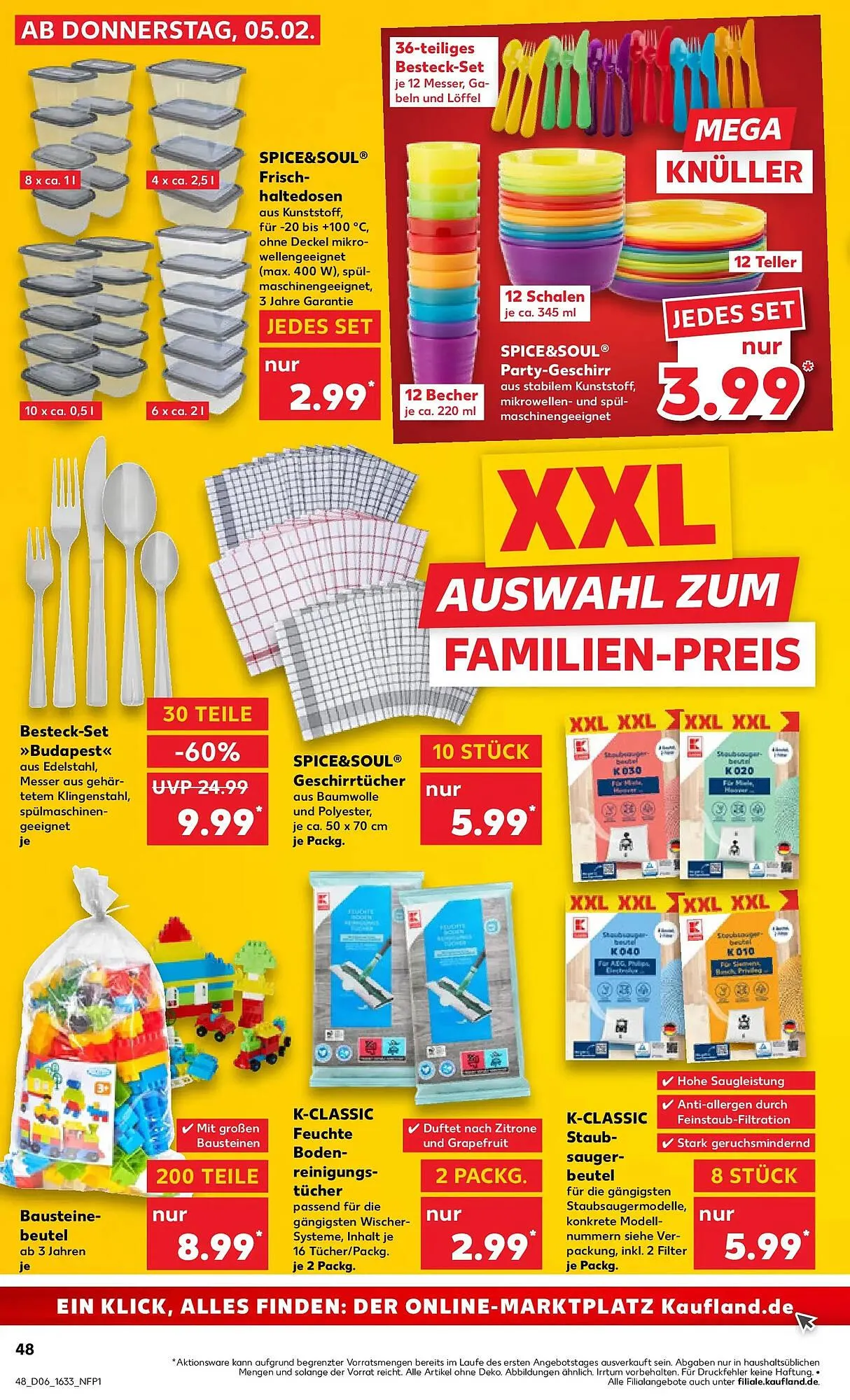 Kaufland Prospekt von 8. Februar bis 11. Februar 2026 - Prospekt seite 48