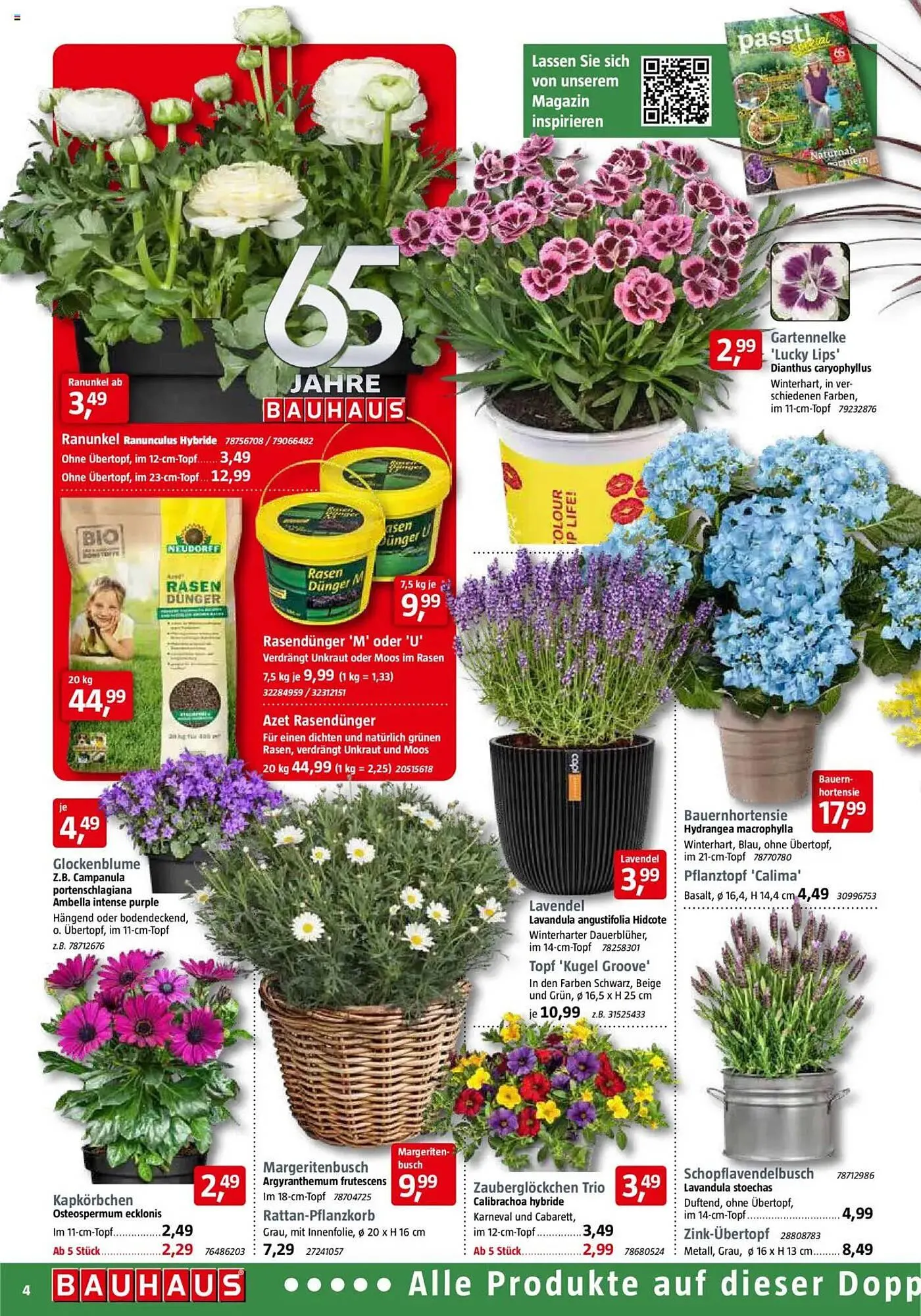 Bauhaus Prospekt von 29. März bis 3. Mai 2025 - Prospekt seite 4