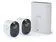 Arlo Ultra 2 kabellose 4K-UHD-Sicherheitskamera, 2er-Set, SmartHub, weiß